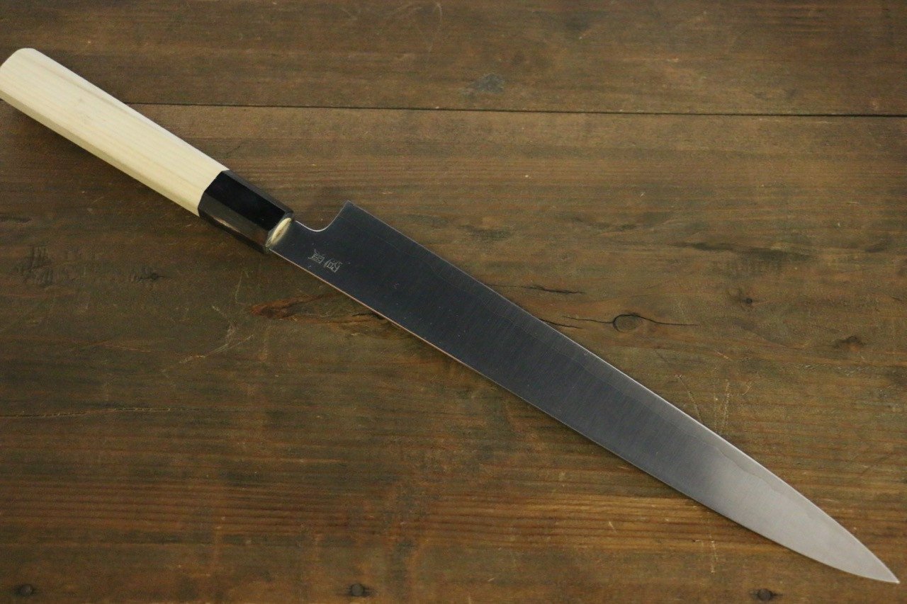 Sukenari ZDP189 3 Layer Sujihiki 270mm Magnolia Handle - Japanny - Best Japanese Knife