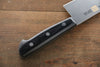 Iseya Molybdenum Steel petty Knife 150mm & Santoku Knife 180mm with Black Packer wood Handle Set - Japanny - Best Japanese Knife