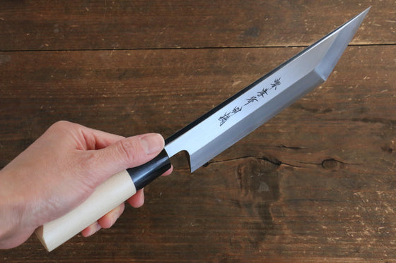 Sakai Takayuki White Steel No.2 Eel Knife 180mm Magnolia Handle - Japanny - Best Japanese Knife