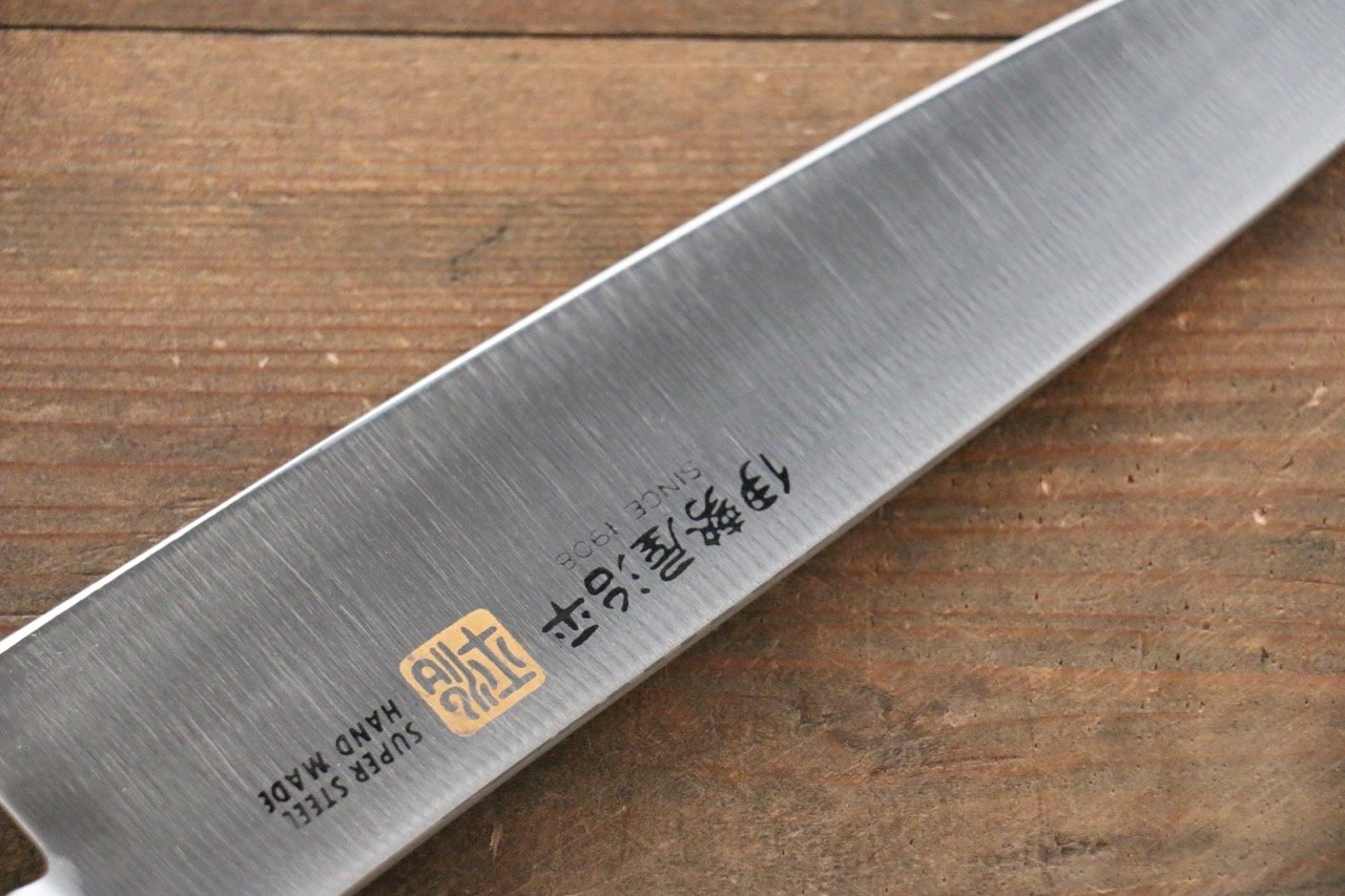 Iseya Molybdenum Gyuto 180mm Black Pakka wood Handle - Japanny - Best Japanese Knife