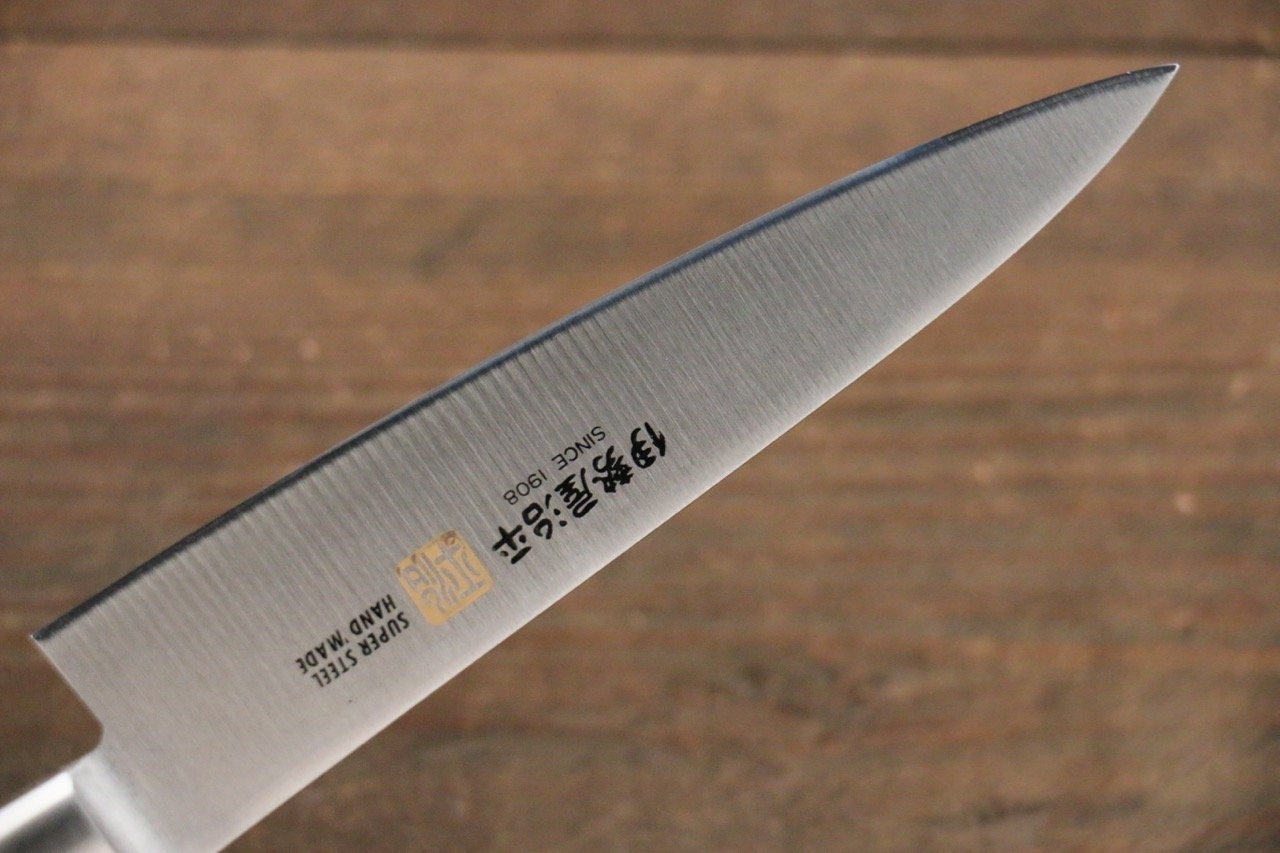 Iseya Molybdenum Petty-Utility 120mm Black Pakka wood Handle - Japanny - Best Japanese Knife