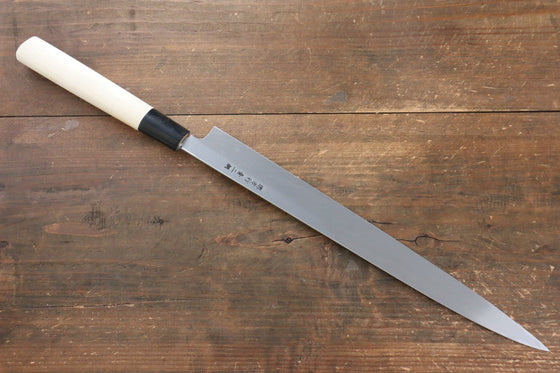 Sakai Takayuki Blue Steel No.2 Fuguhiki 300mm Magnolia Handle - Japanny - Best Japanese Knife