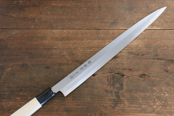 Sakai Takayuki Blue Steel No.2 Fuguhiki 300mm Magnolia Handle - Japanny - Best Japanese Knife