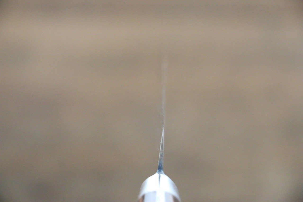 Iseya Molybdenum Petty-Utility 120mm Mahogany Pakka wood Handle - Japanny - Best Japanese Knife