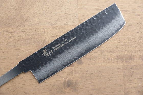 Sakai Takayuki VG10 33 Layer Damascus Nakiri 160mm(Blade only) - Japanny - Best Japanese Knife