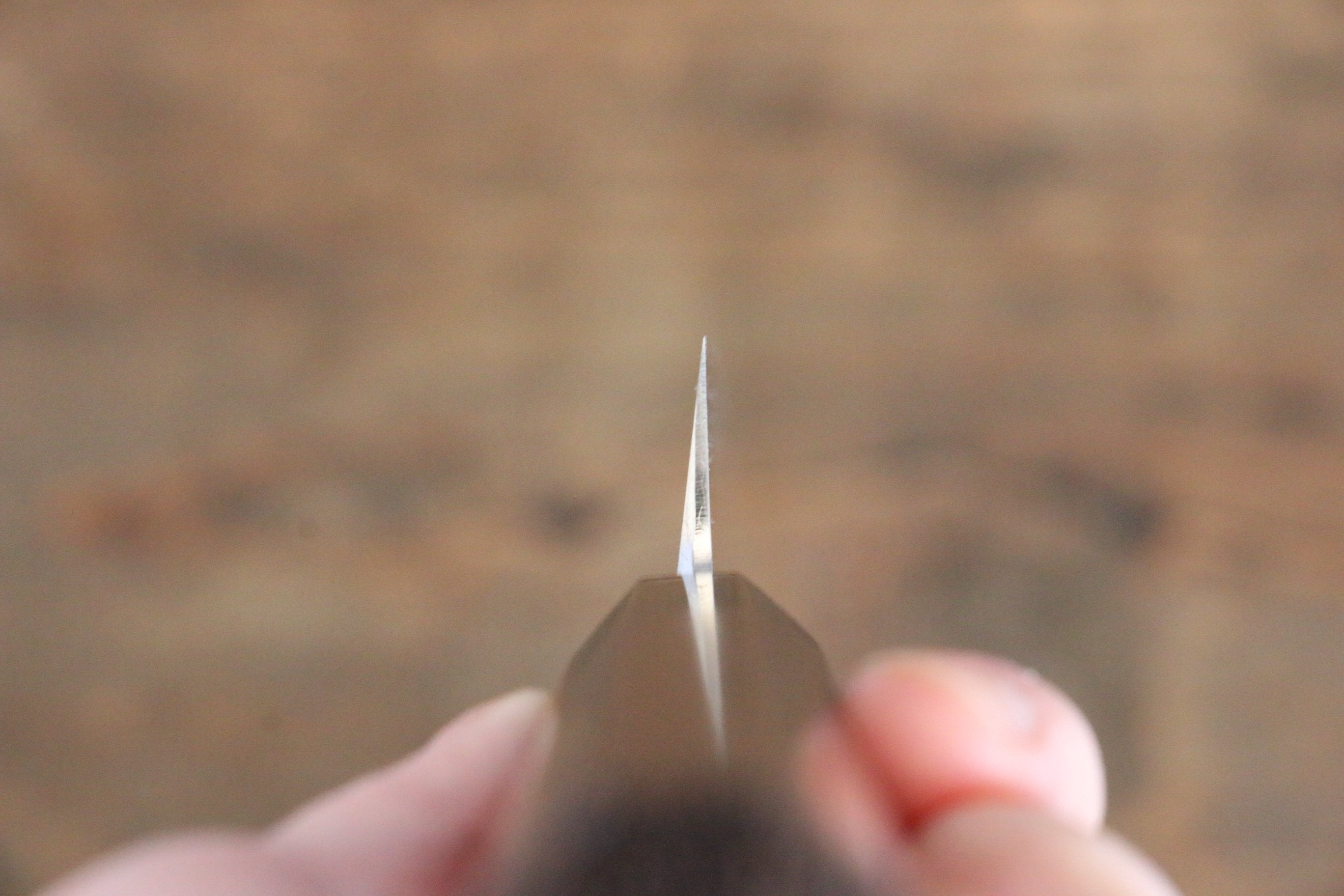 Sakai Takayuki Honyaki White Steel No.2 Baran 120mm Wenge Handle with Sheath - Japanny - Best Japanese Knife