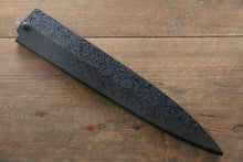  SandPattern Saya Sheath for Yanagiba Sashimi Knife with Plywood Pin-210mm - Japanny - Best Japanese Knife