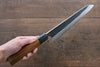 Yoshimi Kato Blue Super Kurouchi Gyuto 240mm with Lacquered Handle with Saya - Japanny - Best Japanese Knife