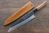 Yoshimi Kato Blue Super Kurouchi Gyuto 240mm with Lacquered Handle with Saya - Japanny - Best Japanese Knife