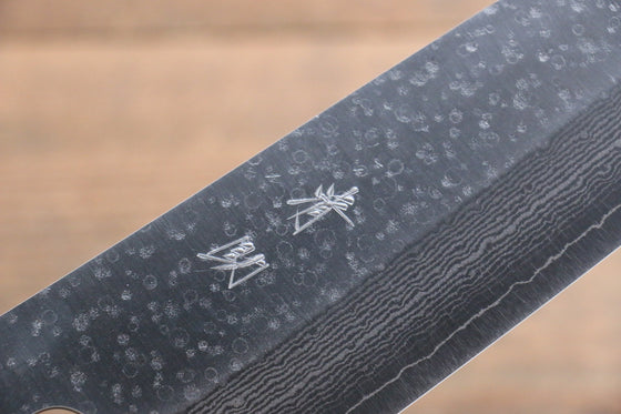 Seisuke VG10 16 Layer Hammered Damascus Santoku 165mm with Magnolia Handle - Japanny - Best Japanese Knife