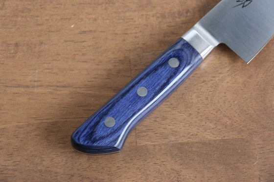 Seisuke Seiten Molybdenum Gyuto 180mm Blue Pakka wood Handle - Japanny - Best Japanese Knife