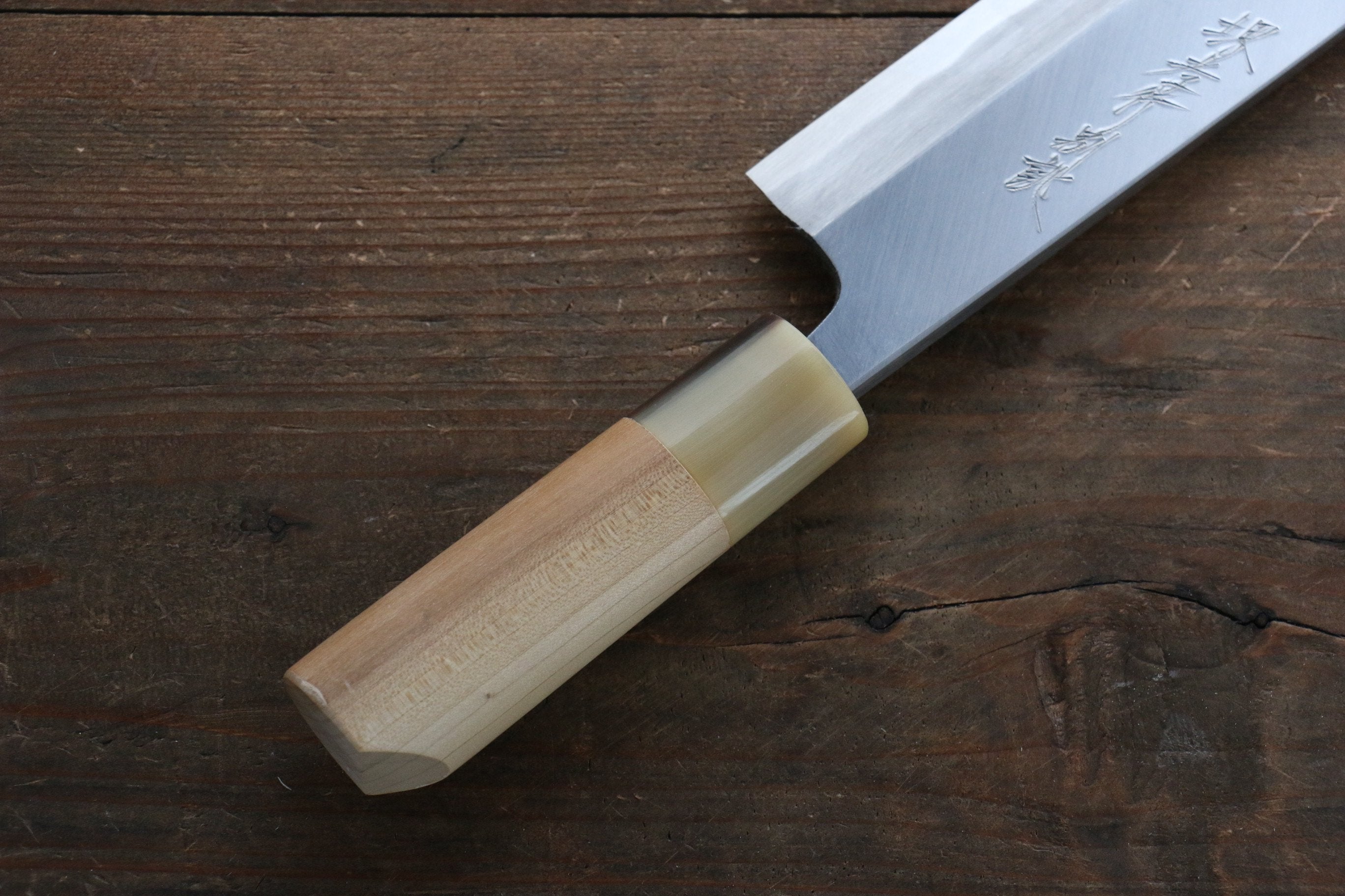 Sakai Takayuki [Left Handed] Blue Steel No.2 180mm - Japanny - Best Japanese Knife