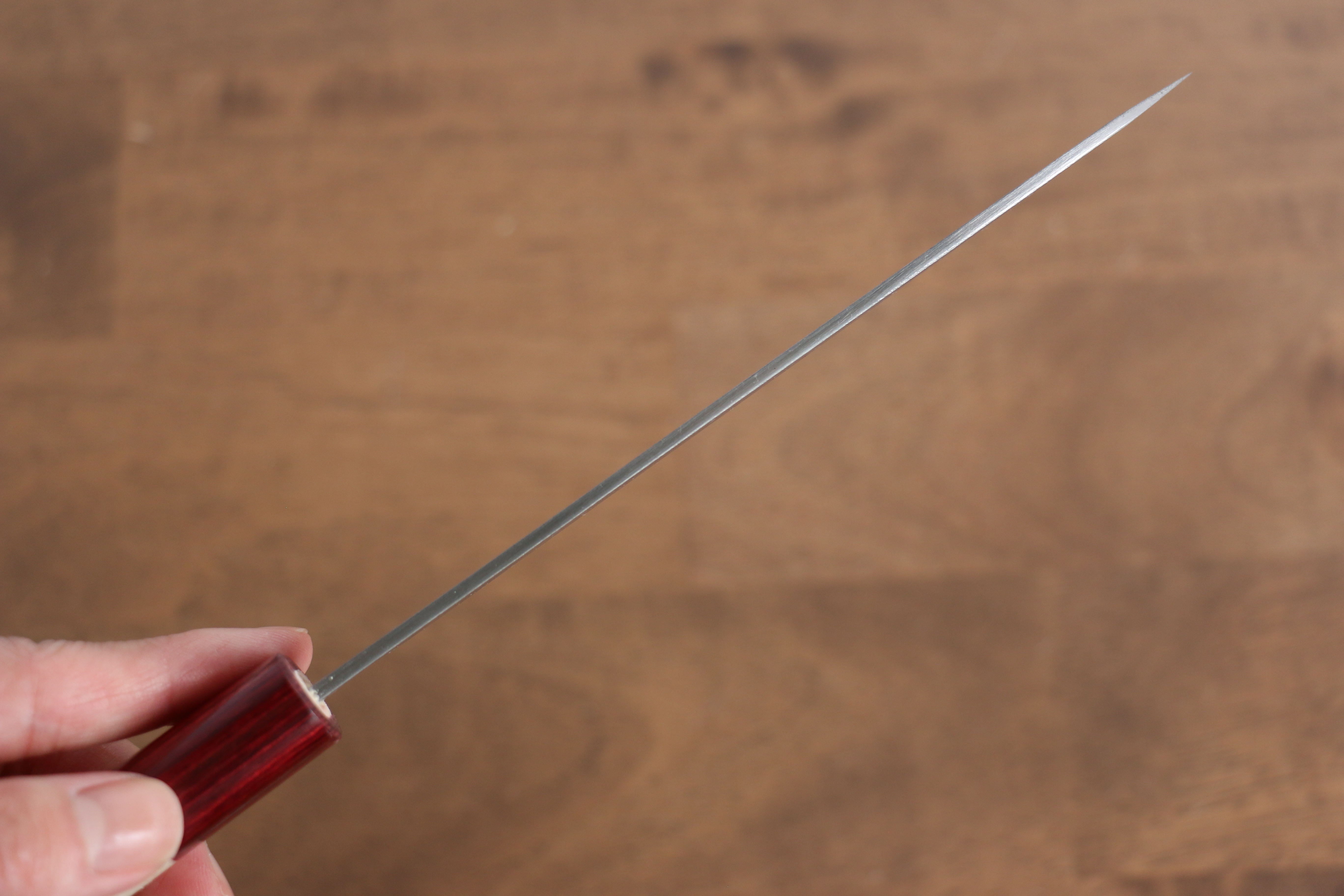 Masakage Yuki White Steel No.2 Nashiji Petty-Utility  120mm Magnolia Handle - Japanny - Best Japanese Knife