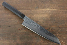  Jikko VG10 17 Layer Gyuto  200mm Ebony Wood Handle - Japanny - Best Japanese Knife