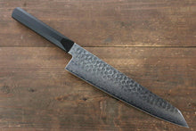  Jikko VG10 17 Layer Gyuto  230mm Ebony Wood Handle - Japanny - Best Japanese Knife