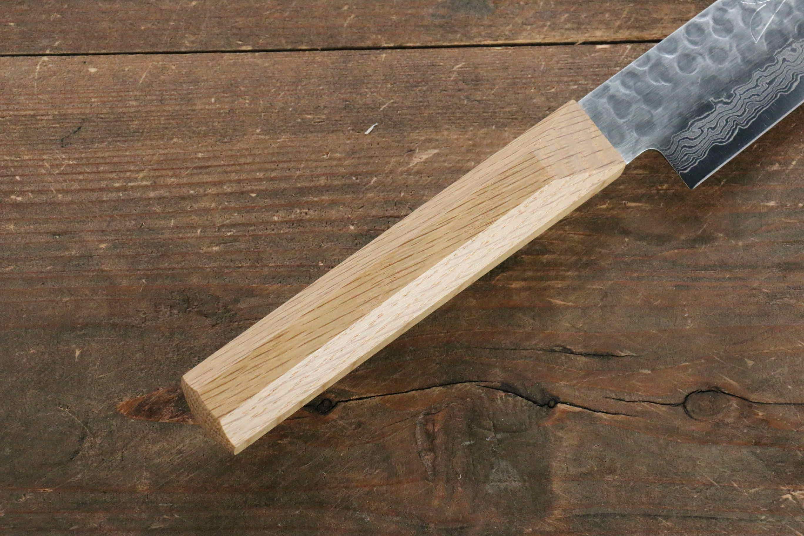 Jikko VG10 17 Layer Sujihiki  230mm Oak Handle - Japanny - Best Japanese Knife