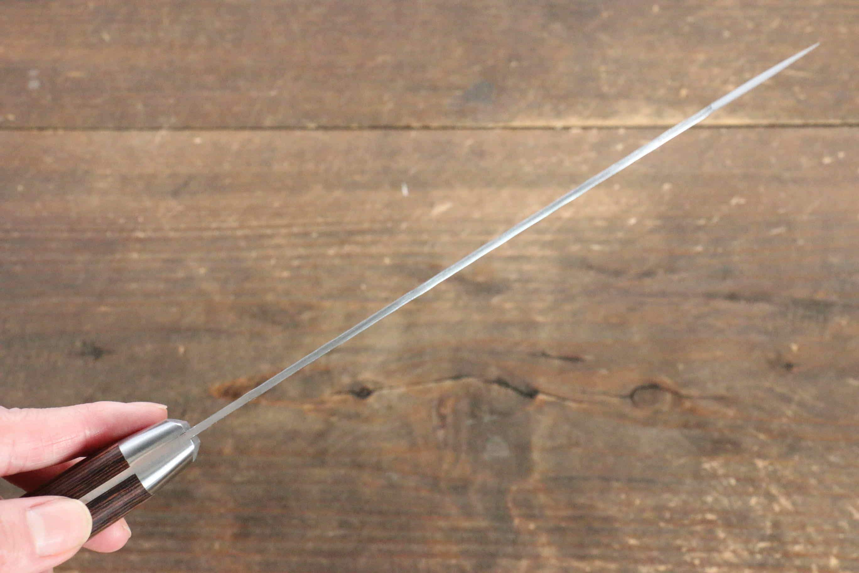 Jikko VG10 17 Layer Kiritsuke Santoku  170mm Mahogany Handle - Japanny - Best Japanese Knife