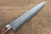 Jikko VG10 17 Layer Gyuto  240mm Mahogany Handle - Japanny - Best Japanese Knife