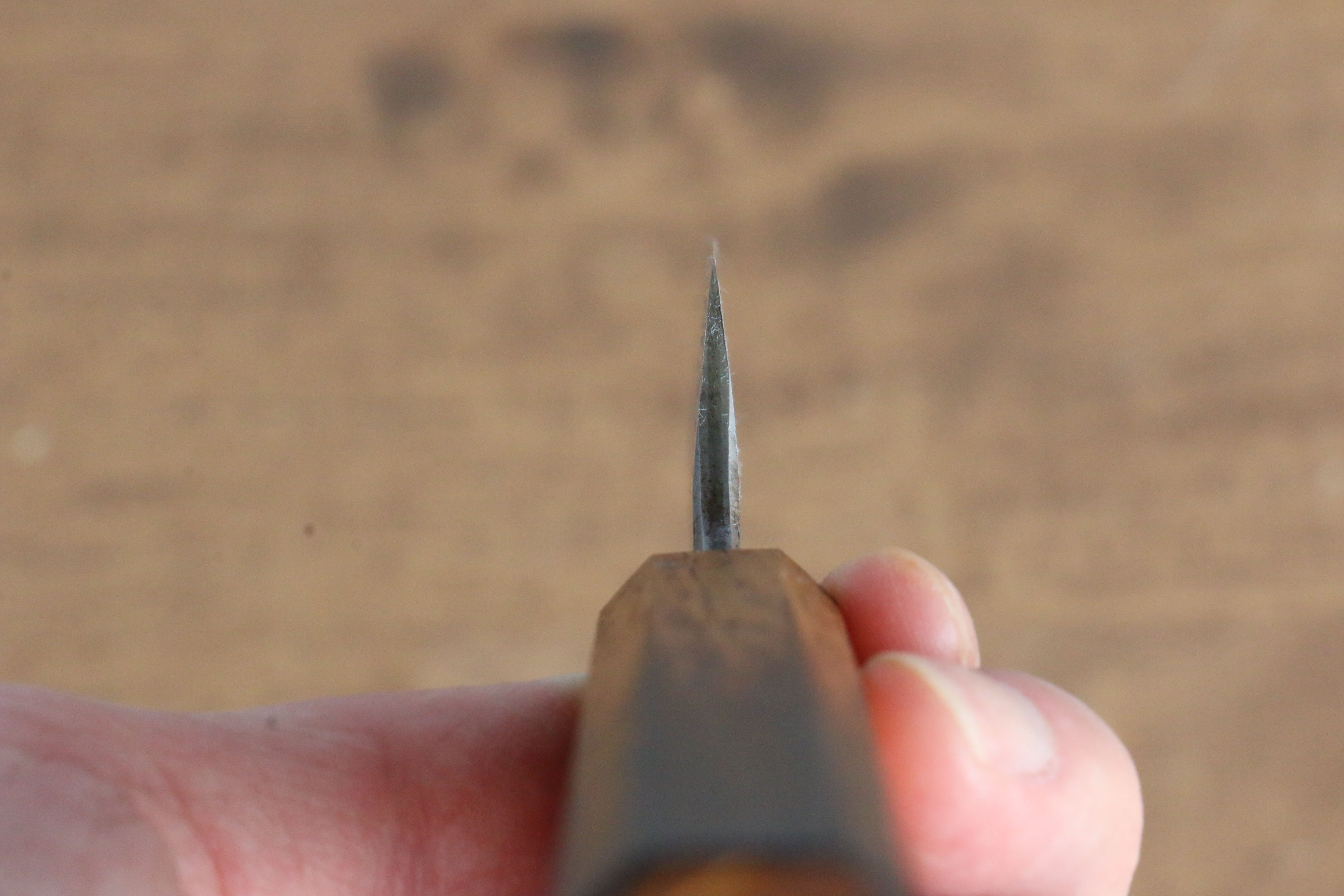 Sakai Takayuki Homura Guren Blue Steel No.2 Kurouchi Hammered Kiritsuke Petty-Utility 150mm Burnt Oak Handle - Japanny - Best Japanese Knife