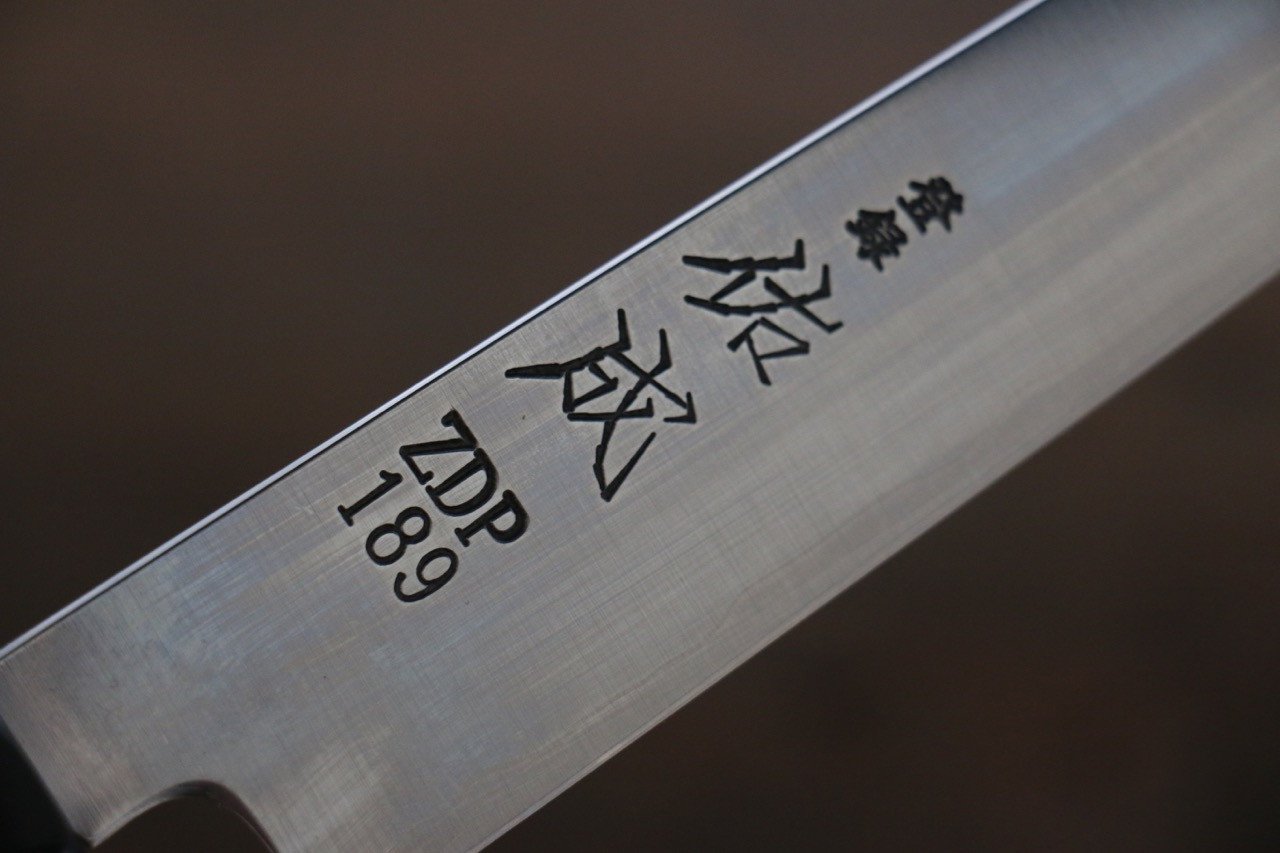 Sukenari ZDP189 3 Layer Petty-Utility 165mm Magnolia Handle - Japanny - Best Japanese Knife