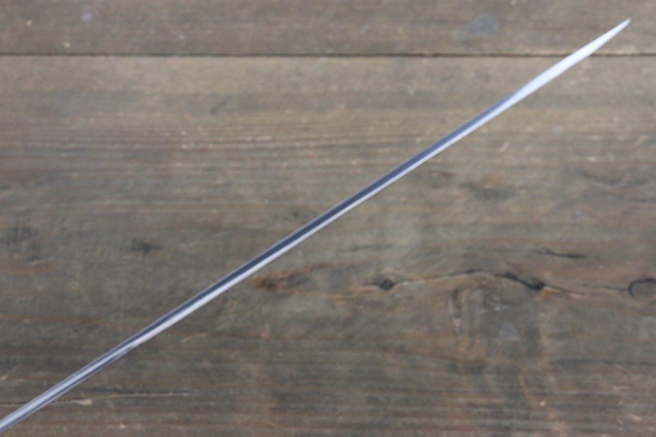 Seisuke Blue Steel No.2 Hammered Kurouchi Gyuto 240mm Shitan Handle - Japanny - Best Japanese Knife