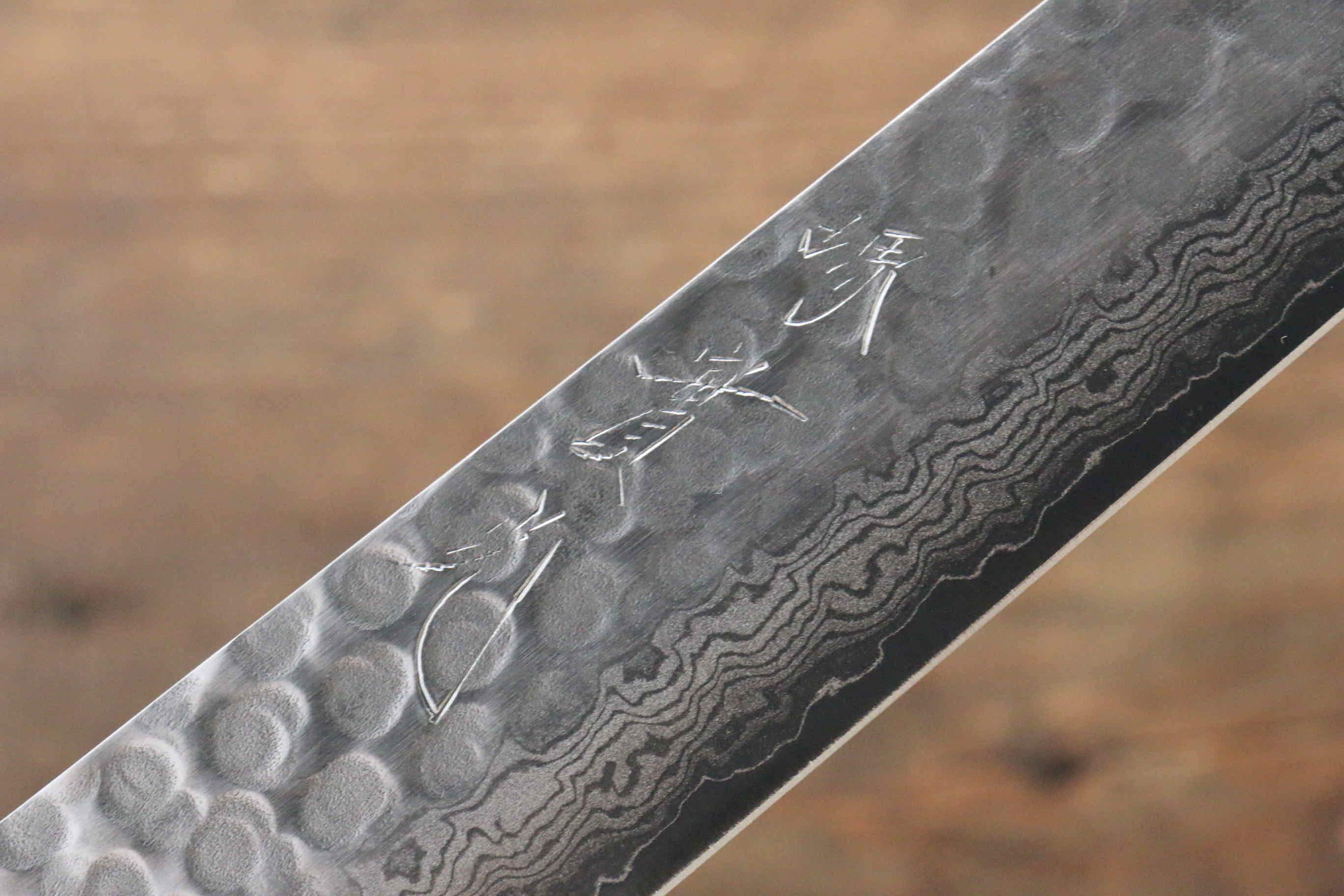 Jikko VG10 17 Layer Kiritsuke Yanagiba  300mm Mahogany Handle - Japanny - Best Japanese Knife