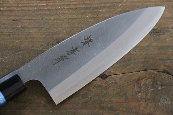 Sakai Takayuki INOX Molybdenum Ajikiri 120mm Magnolia Handle - Japanny - Best Japanese Knife