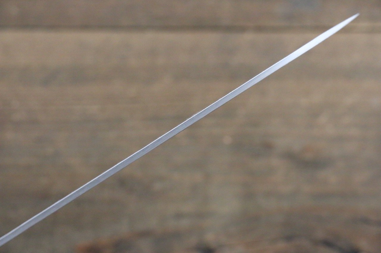 Sakai Takayuki Silver Steel No.3 Santoku 180mm Red Pakka wood Handle - Japanny - Best Japanese Knife