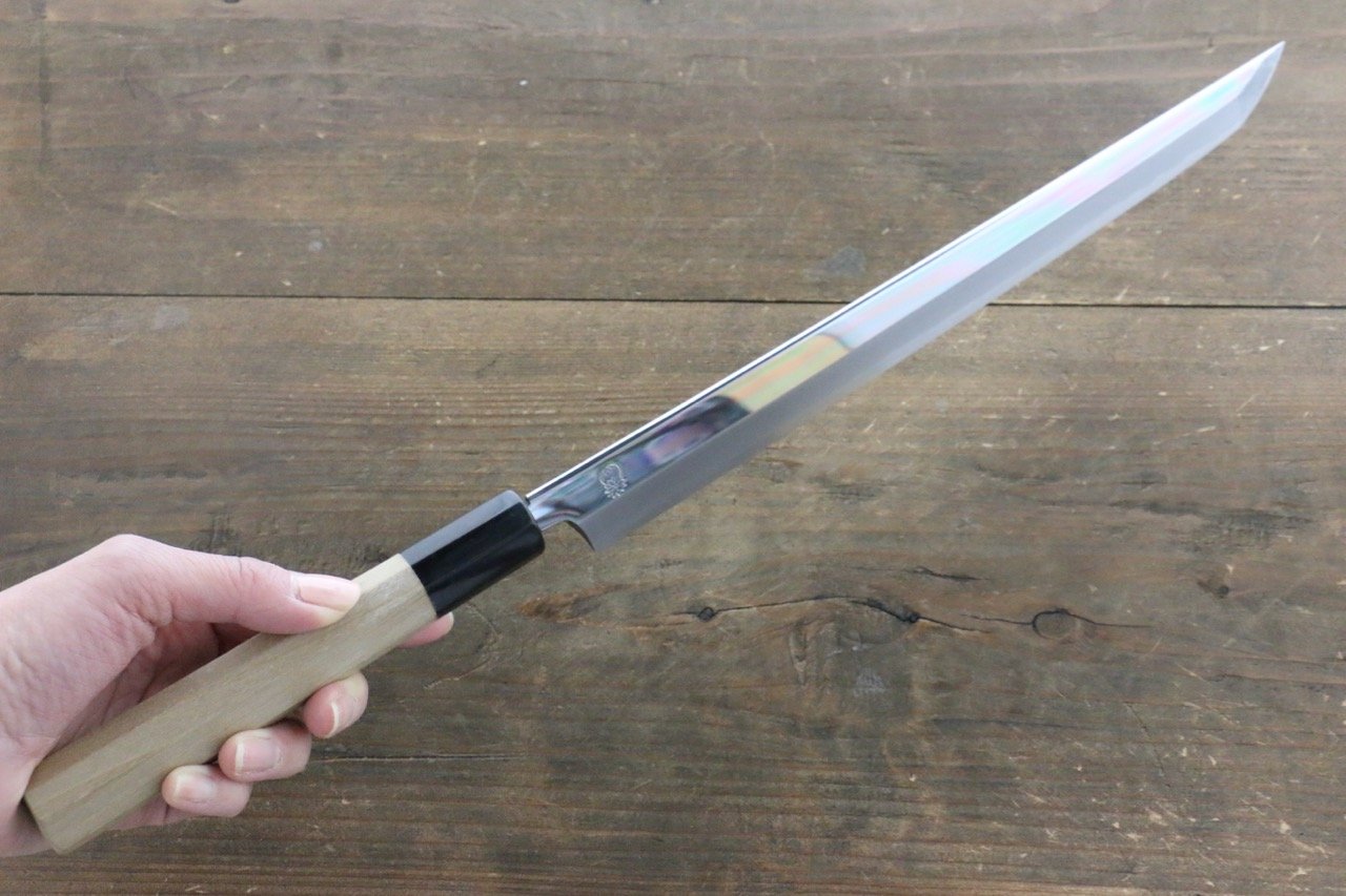 Choyo White Steel Mirrored Finish Sakimaru Takohiki 270mm - Japanny - Best Japanese Knife