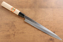  Sakai Takayuki Kasumitogi White Steel Fuguhiki Magnolia Handle - Japanny - Best Japanese Knife