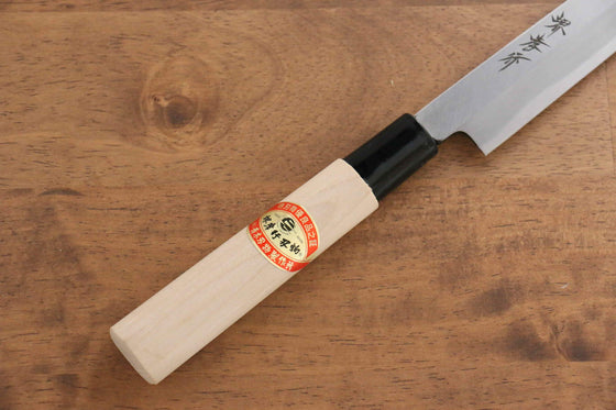 Sakai Takayuki Kasumitogi White Steel Fuguhiki Magnolia Handle - Japanny - Best Japanese Knife