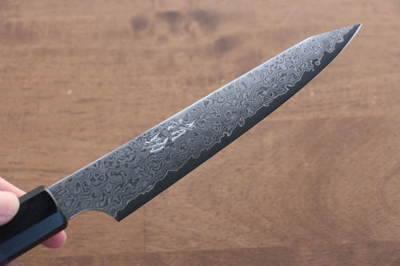 Seisuke VG10 33 Layer Damascus Kiritsuke Petty-Utility 150mm Gray Pakka wood Handle - Japanny - Best Japanese Knife