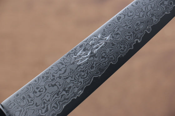 Seisuke VG10 33 Layer Damascus Kiritsuke Petty-Utility 150mm Gray Pakka wood Handle - Japanny - Best Japanese Knife