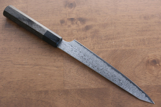 Seisuke VG10 33 Layer Damascus Kiritsuke Petty-Utility 180mm Gray Pakka wood Handle - Japanny - Best Japanese Knife