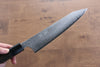 Seisuke VG10 33 Layer Damascus Kiritsuke Gyuto 210mm Gray Pakka wood Handle - Japanny - Best Japanese Knife