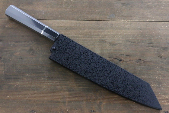 Sakai Takayuki Homura Blue Steel No.2 Kengata Gyuto 225mm Ebony Wood Handle - Japanny - Best Japanese Knife