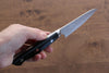 Seisuke VG10 33 Layer Damascus Petty-Utility 105mm Micarta Handle - Japanny - Best Japanese Knife