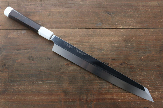 Sakai Takayuki Shinuchi Water Quenching Honyaki White Steel No.2 Mirrored Finish Kiritsuke Yanagiba 300mm with Sheath - Japanny - Best Japanese Knife