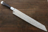 Sakai Takayuki Shinuchi Water Quenching Honyaki White Steel No.2 Mirrored Finish Kiritsuke Yanagiba 300mm with Sheath - Japanny - Best Japanese Knife