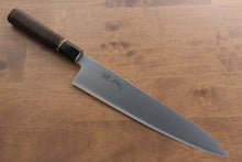  Seisuke Swedish Steel-stn Gyuto 270mm Burned Chestnuts Handle - Japanny - Best Japanese Knife