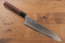  Yoshimi Kato Blue Super Migaki Finished Gyuto 210mm with Shitan Handle - Japanny - Best Japanese Knife