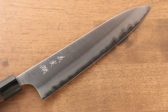 Yoshimi Kato Blue Super Migaki Finished Gyuto 210mm with Shitan Handle - Japanny - Best Japanese Knife