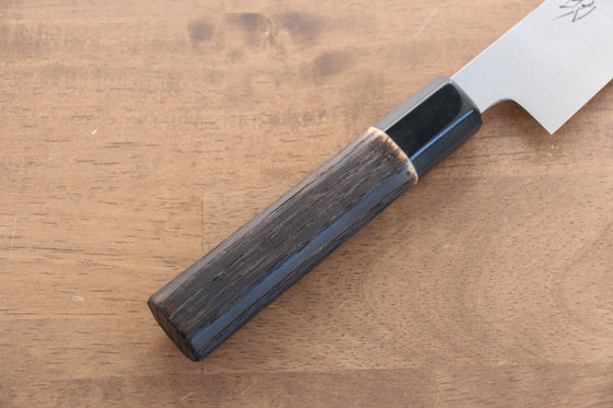 Seisuke Swedish Steel-stn Sujihiki 270mm Burned Chestnuts Handle - Japanny - Best Japanese Knife