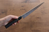 Seisuke Swedish Steel-stn Sujihiki 240mm Burned Chestnuts Handle - Japanny - Best Japanese Knife