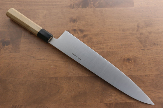 Seisuke Swedish Steel-stn Gyuto 300mm Magnolia Handle - Japanny - Best Japanese Knife