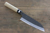 Mutsumi Hinoura White Steel Kurouchi Finished Santoku Japanese Chef Knife 165mm - Japanny - Best Japanese Knife