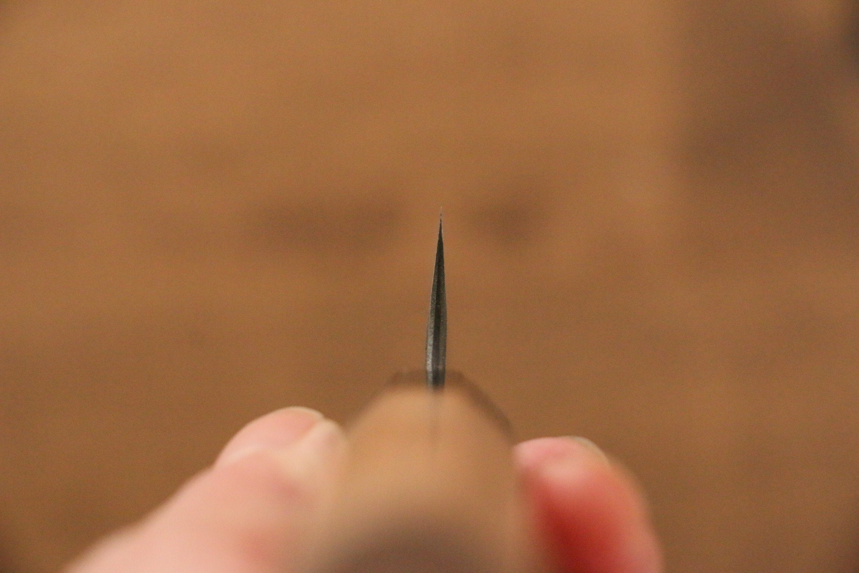 Masakage Koishi Blue Super Black Finished Petty-Utility 120mm American Cherry Handle - Japanny - Best Japanese Knife