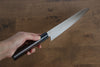 Seisuke VG10 16 Layer Hammered Damascus Gyuto 210mm Shitan Handle - Japanny - Best Japanese Knife