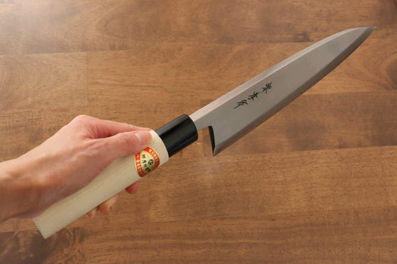 Sakai Takayuki Kasumitogi White Steel Deba 225mm Magnolia Handle - Japanny - Best Japanese Knife