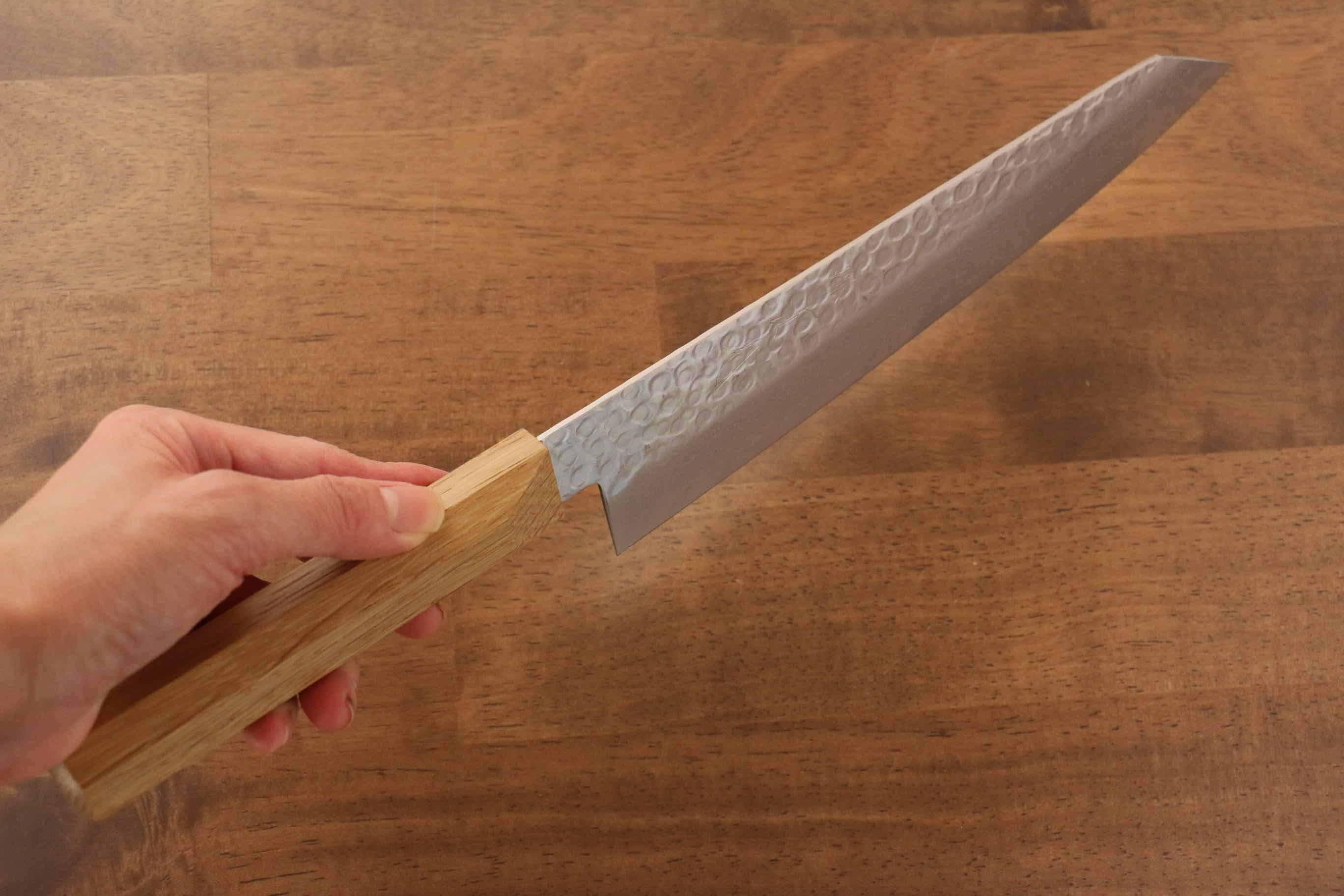 Jikko VG10 17 Layer Gyuto  230mm Oak Handle - Japanny - Best Japanese Knife